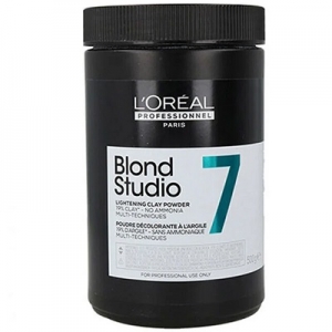 Loreal Blond Studio 7 Lightening Clay Powder Пудра-глина 500 гр.
