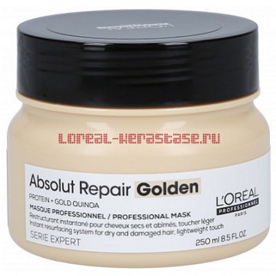 Loreal Absolut Repair Gold Golden  250 