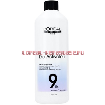 Loreal Dia Activator 2,7% (9 vol), 1000 мл
