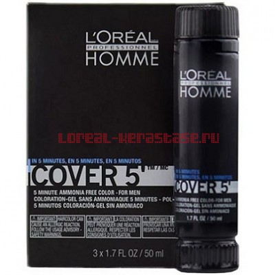 Loreal LP Homme Cover 5  7 Блондин 50 мл