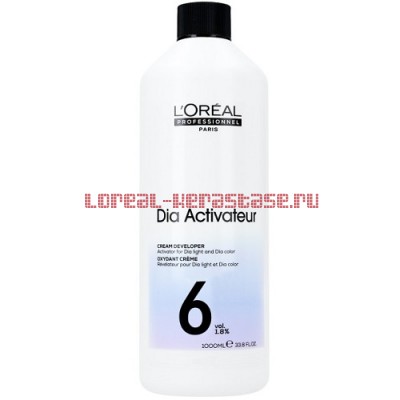 Loreal Dia Activator 1,8% (6 vol), 1000 мл