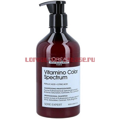 Loreal Vitamino Color Spectrum шампунь без сульфатов 500 мл